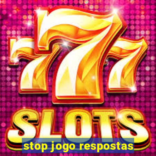 stop jogo respostas